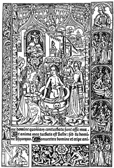 Bathsheba, 1498 door Unbekannt