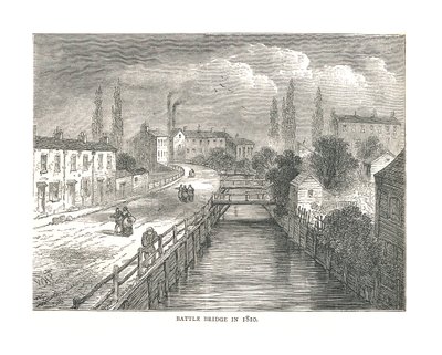 Battle Bridge, 1810 door Unbekannt