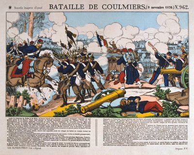 Slag bij Coulmiers, Frans-Duitse Oorlog, 9 november 1870 door Unbekannt