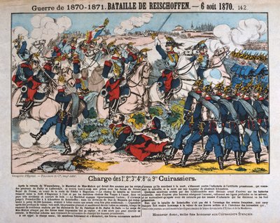 Slag bij Reichshoffen, Frans-Pruisische oorlog, 6 augustus 1870 door Unbekannt