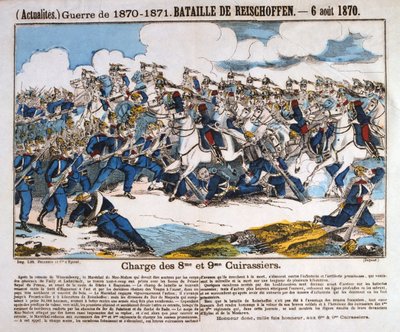 Slag bij Reichshoffen, Frans-Pruisische oorlog, 6 augustus 1870 door Unbekannt