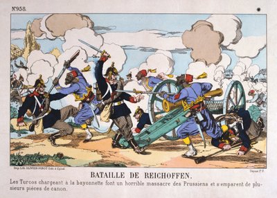 Slag bij Reichshoffen, Frans-Pruisische oorlog, 6 augustus 1870 door Unbekannt