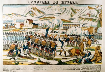 Slag bij Rivoli, 14 januari 1797, 19e eeuw door Unbekannt