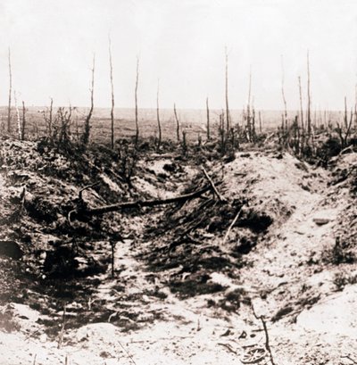 Slagveld, ca. 1914-ca. 1918 door Unbekannt