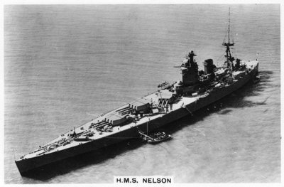 Slagschip HMS Nelson, 1937 door Unbekannt