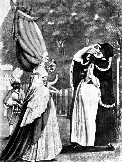 Wees niet verbaasd lieve moeder, het is inderdaad je dochter Anne, 1770 door Unbekannt