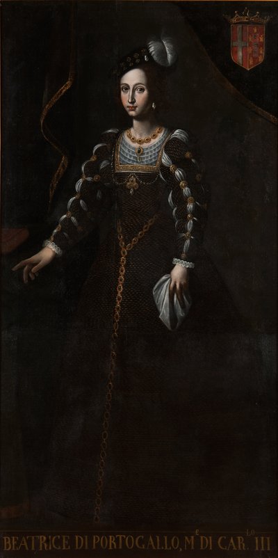 Beatrice van Portugal 1504-1538, hertogin van Savoye door Unbekannt