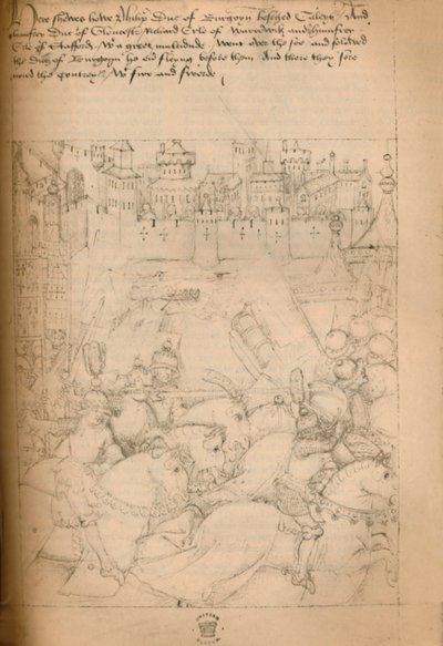 Voor Calais, 1903 door Unbekannt