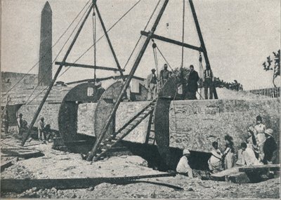 Begin van het raamwerk, 1877, 1910 door Unbekannt