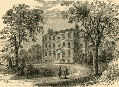 Belsize House in 1800, c1876 door Unbekannt