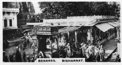 Benares, Bisharnat, India, ca. 1925 door Unbekannt