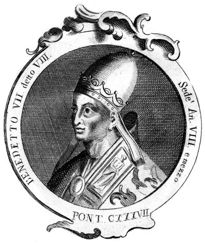 Benedictus VII, Paus van de Katholieke Kerk door Unbekannt