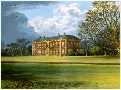 Beningbrough Hall, Yorkshire, huis van de familie Dawnay, ca. 1880 door Unbekannt