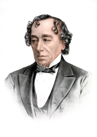 Benjamin Disraeli, 19e-eeuwse Engelse staatsman en literaire figuur, 1905 door Unbekannt