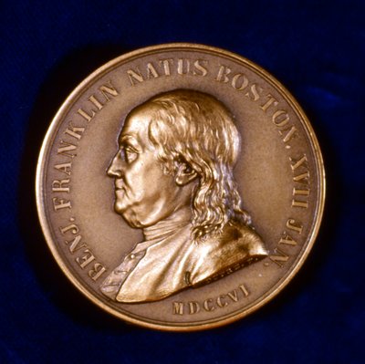 Benjamin Franklin, Amerikaanse wetenschapper, uitvinder en staatsman door Unbekannt