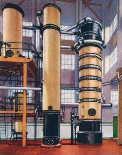 Benzol terugwinningsinstallatie, 1938 door Unbekannt