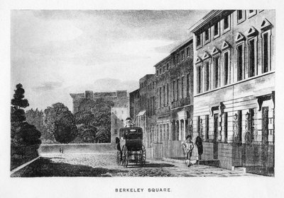 Berkeley Square, Londen, 18e eeuw, 1907 door Unbekannt