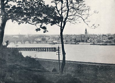 Berwick - Vanaf Spittal, Berwick-brug Tonend door Unbekannt