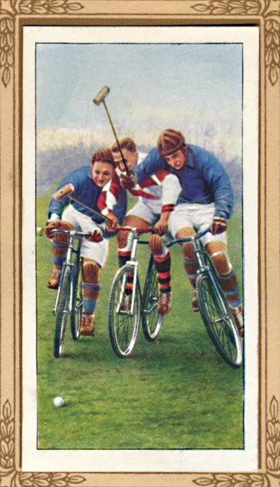 Fietspolo, 1939 door Unbekannt