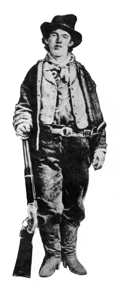 Billy the Kid, Amerikaanse schutter en outlaw door Unbekannt