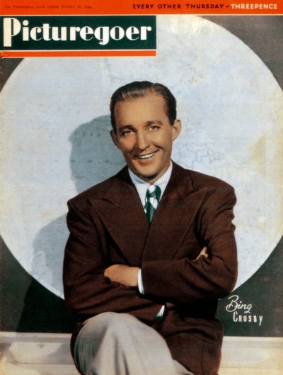 Bing Crosby 1903-1977, Amerikaanse zanger en acteur, 1944 door Unbekannt