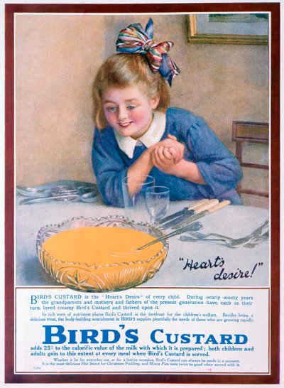 Birds Custard advertentie door Unbekannt