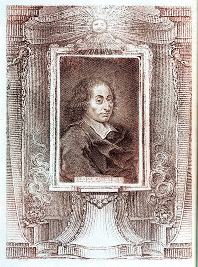 Blaise Pascal, Franse wiskundige, natuurkundige en filosoof, ca. 1650 door Unbekannt