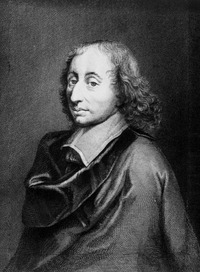 Blaise Pascal, Franse wiskundige, natuurkundige en filosoof, ca. 1650 door Unbekannt