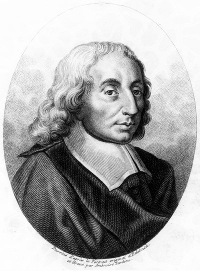 Blaise Pascal, Franse wiskundige, natuurkundige en filosoof, ca. 1660 door Unbekannt