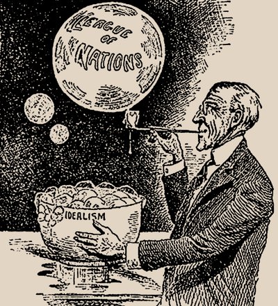 Bellen Blazen. Woodrow Wilson en de Volkenbond, 1919 door Unbekannt