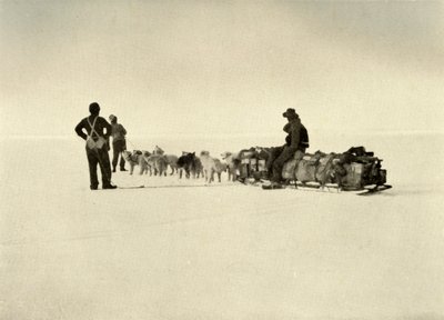 Bluff Depot Party op de Barrière, ca. 1908, 1909 door Unbekannt