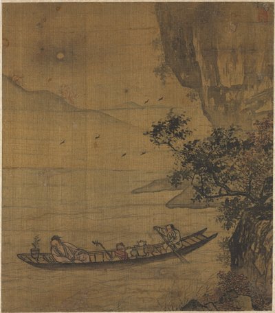 Varen in maanlicht, 1600s door Unbekannt