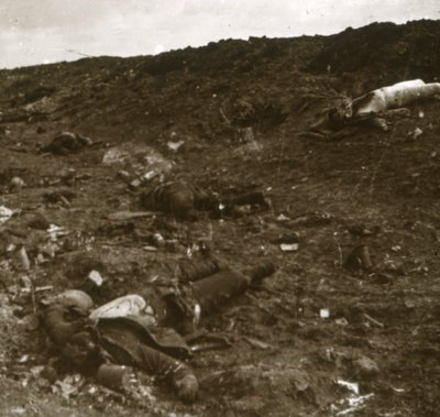 Lichaam, Somme, Noord-Frankrijk, ca. 1916-1918 door Unbekannt