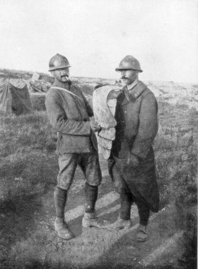 Lichaamsbepantsering van de Duitse Sturmtruppen Stormtroepen, Verdun, 1917, 1926 door Unbekannt
