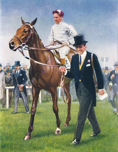 Bois Roussel, Jockey: E. C. Elliott, 1939 door Unbekannt