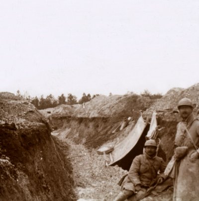 Bois de la Grille, Noord-Frankrijk, ca. 1914-ca. 1918 door Unbekannt
