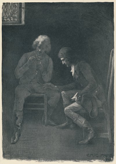Bonaparte die zijn horloge verpandt door Unbekannt