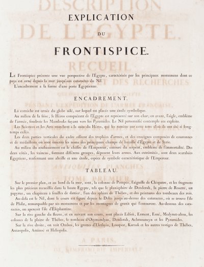 Boek: Description de L