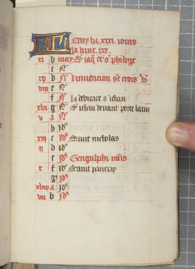 Getijdenboek, ca. 1450 door Unbekannt