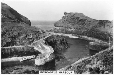 Boscastle Harbour, Cornwall, 1937 door Unbekannt