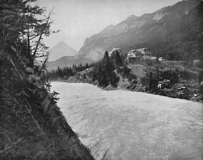 Bow River Raids, Banff, N.W.T., ca. 1897 door Unbekannt