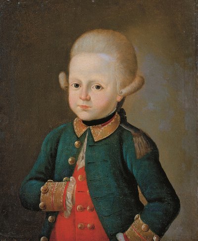 Jonge Korporaal van het Preobrazhensky Regiment, Eind 1760s door Unbekannt