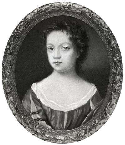 Bridget Cromwell, oudste dochter van Oliver Cromwell, 17e eeuw door Unbekannt