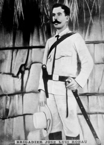 Brigadier J.Luis Robau, 1870-1909, jaren 1920 door Unbekannt