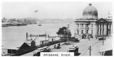 Brisbane River, Queensland, Australië, 1928 door Unbekannt