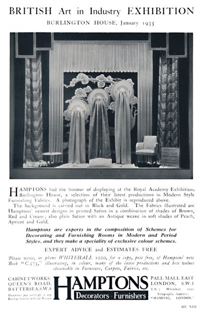 Britse Kunst in Industrie Tentoonstelling - Burlington House, januari 1935 door Unbekannt
