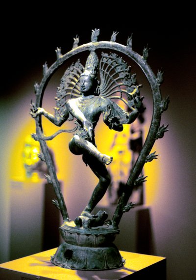 Bronzen figuur van Shiva, Tamil Nadu, India door Unbekannt