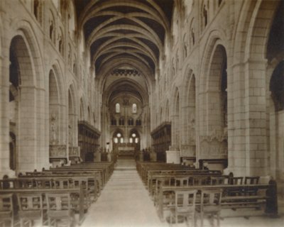Buckfast Abbey Kerk, Interieur, eind 19e-begin 20e eeuw door Unbekannt