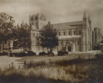 Buckfast Abbey Kerk, Noordzicht, eind 19e-begin 20e eeuw door Unbekannt