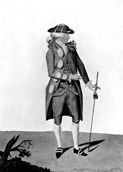 Gespen en knopen: Ik ben het ding, dem-me, 1777 door Unbekannt